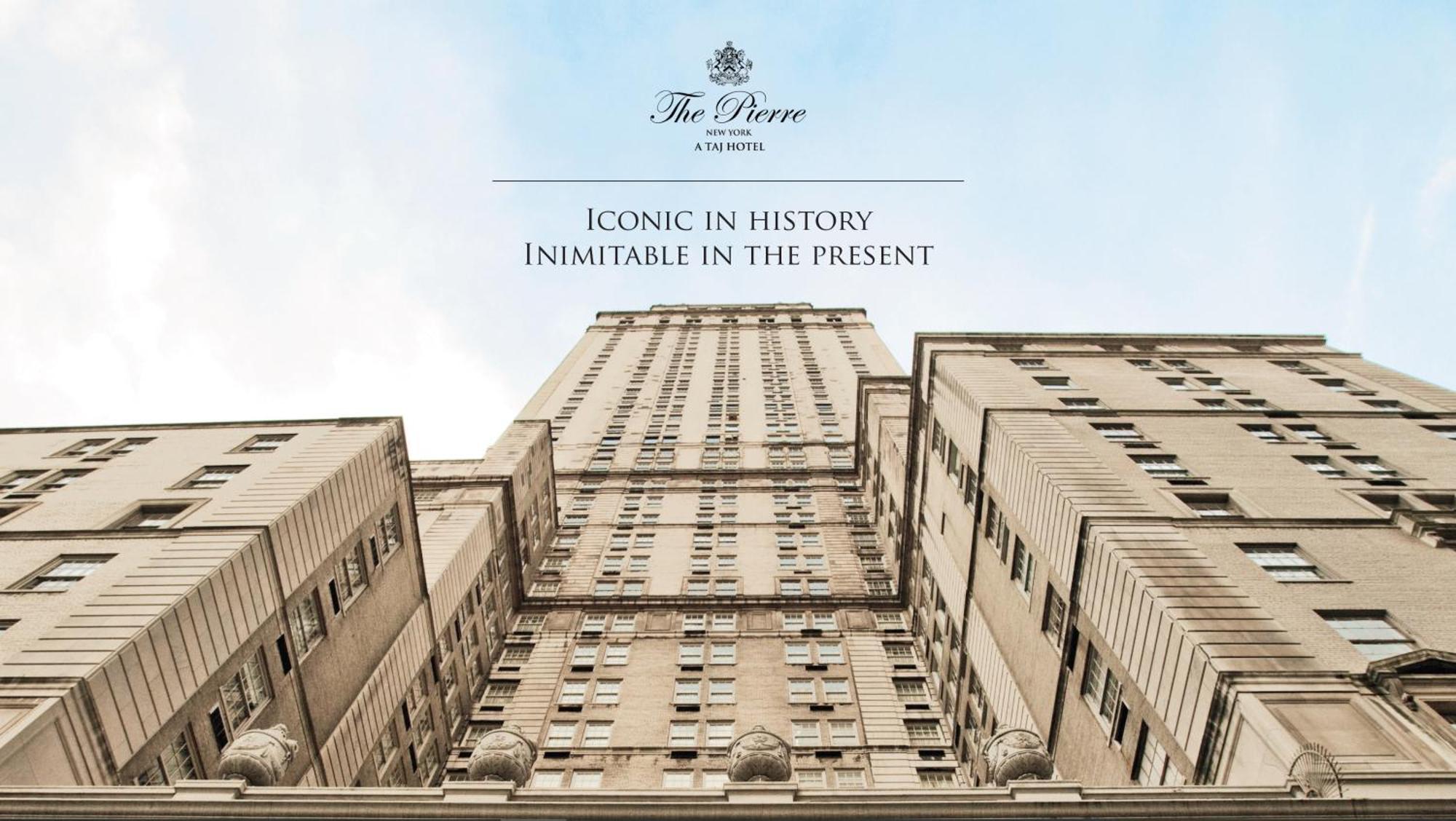 The Pierre, A Taj Hotel, New York Dış mekan fotoğraf The Pierre brochure